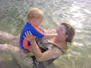 Ben and his Mommie...